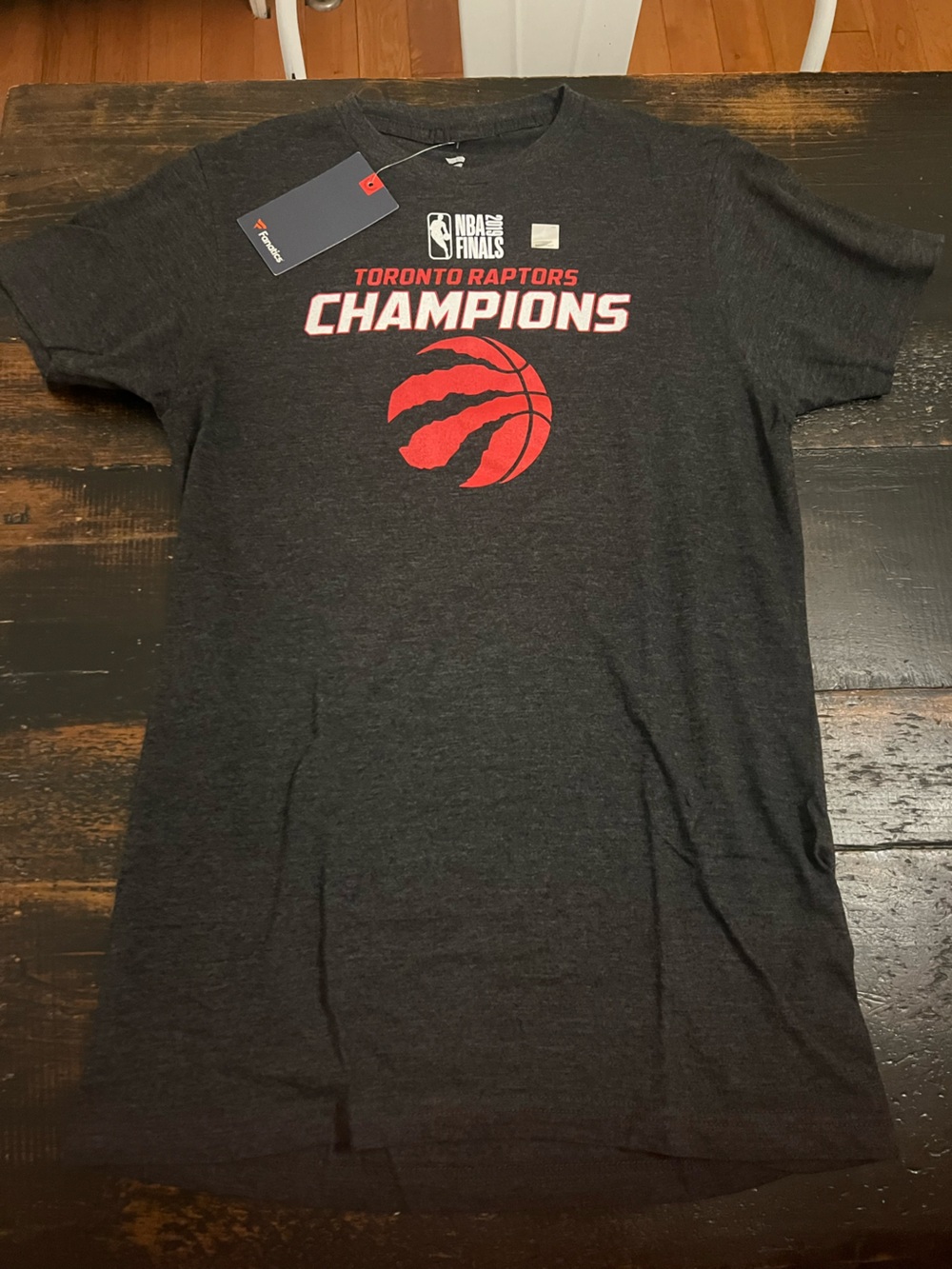 Fanatics Toronto Raptors Champions T‑shirt - Black & Red